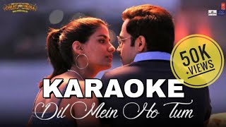 Dil Mein Ho Tum Cheat India  KARAOKE With Lyrics  Armaan Malik  Imran Hashmi  BasserMusic [upl. by Euhc396]