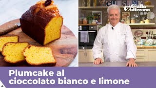 PLUMCAKE AL CIOCCOLATO BIANCO E LIMONE di Iginio Massari [upl. by Hardi]