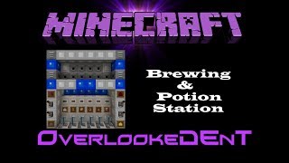 Brewing amp Potion Station  Minecraft Xbox 360PS3  Tutorial [upl. by Korry146]