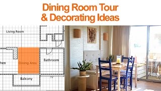 Dining Room Tour and Decorating Ideas [upl. by Loris360]