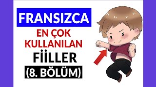 08  Fransızca En Çok Kullanılan Fiiller  Fransızca ve Türkce Alt Yazılı [upl. by Cartie589]