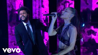 The Weeknd amp Ariana Grande  Save Your Tears Remix Live at The iHeartRadio Music Awards 2021 [upl. by Daus]