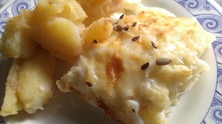 Receta Coliflor con bechamel gratinada como preparar paso a paso buenísima [upl. by Ehttam]