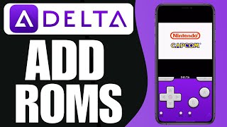 How To Add Roms To Delta Emulator For iOS 2024  QUICK Tutorial [upl. by Burta324]