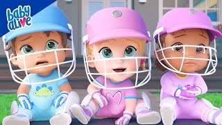 Baby Alive juega al críquet 🏏 NUEVOS episodios de Baby Alive 🏏 Dibujos animados [upl. by Hairacaz]