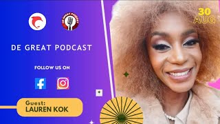 DE GREAT PODCAST EP20  Lauren Kok  Theespot  Business  Challenges  Properties  Relationship [upl. by Eyeleen]