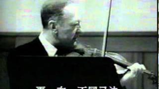 Heifetz Masterclass 1  violin [upl. by O'Neill30]