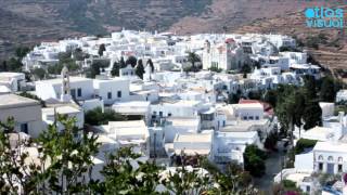 Pyrgos Tinos Greece  AtlasVisual [upl. by Dewees]