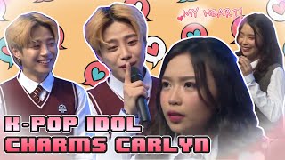 KPOP Idol charms Carlyn Ocampo Aja Aja Tayo S2 EP1 [upl. by Dedric]