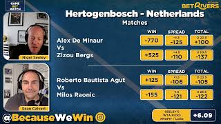 Thursdays Best Bets for ATP Action in Stuttgart amp sHertogenbosch  Tennis Picks amp Odds [upl. by Aniratac]