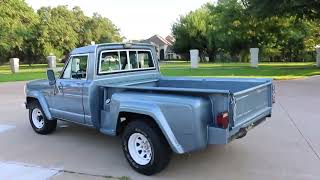 1982 Jeep J10 4x4 sportside pick up 360 V8 automatic [upl. by Beitz13]