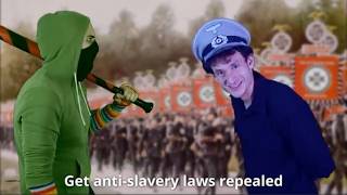 AnarchoCommunism vs Fascism The Rap Battle ft roennreeds [upl. by Ellebanna]