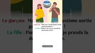 quotLearning French Through Conversations in 1 Minutequot Instructions Au Téléphone shorts [upl. by Apps]