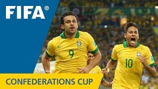 Brazil 30 Spain  FIFA Confederations Cup 2013  Match Highlights [upl. by Notxam]