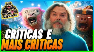 MINECRAFT O FILME TRAILER POR QUE NÃO GOSTARAM  ReactAnálise minecraft react trailer [upl. by Ecnaled]