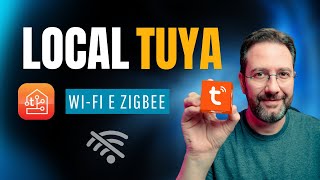 Integração Local Tuya com suporte a Zigbee no Home Assistant [upl. by Moffit]