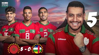 خماسية المغرب ضد افريقيا الوسطى تحليل مستوى و أداء المنتخب المغربي و خيارات الركراكي [upl. by Krenek528]