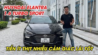 Huyndai elantra 16 tubor sport 2019 đẹp cảm giác lái tốt nhất phân khúc C  sedan phân khúc C [upl. by Ahtelra564]