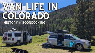 Wrapping Up My Visit to Creede CO amp Meeting Up With Van Life Lady Friends 🎉  Minivan Camping [upl. by Nivek]