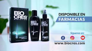 Para la caída del cabello ¡Usa Biocres  Biocres Loción [upl. by Nolita267]