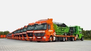 Lkw ReportageMit dem Tieflader durch Europa [upl. by Slaohcin]