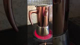 BonVIVO Intenca Stovetop Espresso Maker Italian Espresso Coffee Maker Stainless Steel [upl. by Ellives21]