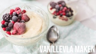 RECEPT Vanillevla maken  OhMyFoodness [upl. by Ketchum]