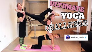 ULTIMATE YOGA CHALLENGE DANCER EDITION Ft Michael and Jowita [upl. by Stanhope]