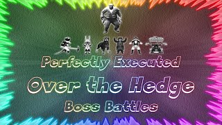 Over the Hedge ★ Perfectly Executed Boss Battles [upl. by Remde]