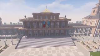 Licheń Bazylika w Minecraft  1 [upl. by Assenahs]