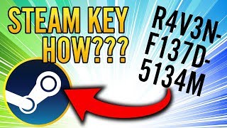 How to Redeem Code on Steam  Unlock a Game Key [upl. by Sutniuq]