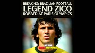 Legendary Footballer Zico Robbed at Paris Olympics [upl. by Emmeram]