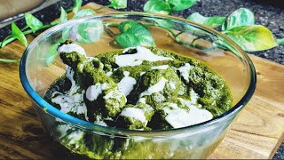 Chicken Saag walaPalak Chicken Recipe [upl. by Mosora]