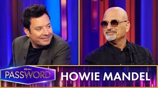 Howie Mandel and Jimmy Fallon Face Off in a Competitive Round of Password [upl. by Ahtram720]