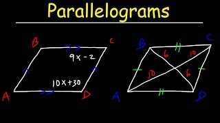 Parallelograms  Geometry [upl. by Granese]