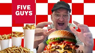 Le five guys à Disneyland Paris [upl. by Yblek]