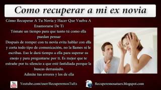 Como recuperar a mi ex novia  como recuperar el amor de mi esposa [upl. by Prissie791]