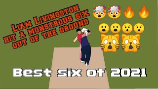 Liam Livingston monstrous six against Pakistan 🙀🙀🔥🔥🤯🤯😯😮 [upl. by Acireit]