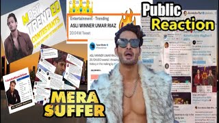 Public Reaction On Umar Riaz Song MERA SUFFER [upl. by Lamaaj344]