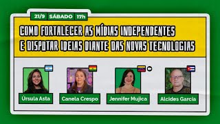 AO VIVO  COMO FORTALECER AS MÍDIAS INDEPENDENTES E DISPUTAR IDEIAS DIANTE DAS NOVAS TECNOLOGIAS [upl. by Betteann]