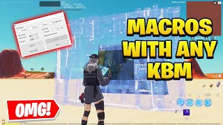 How To Get MACROS On Any Keyboard And Mouse In Fortnite Chp 3 Season 2 [upl. by Prinz847]