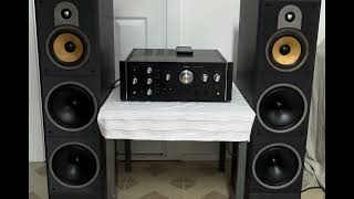 Sansui Au 9900 amp BampW Speakers [upl. by Goldfinch]