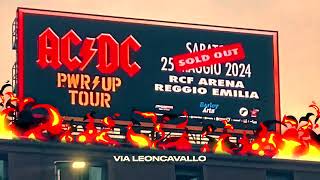 ACDC  RCF Arena  Reggio Emilia  POWER UP Tour Europe 2024  Milano [upl. by Atalanti742]