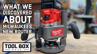 Milwaukee 12 Cordless Router 283821  Tool Review [upl. by Selfridge]