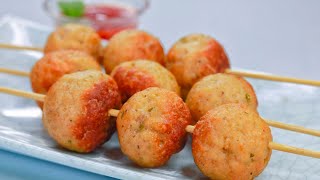 Cp Style Chicken Ball RecipePerfect Cp Chicken Ball RecipeEasy Chicken Ball RecipeRamadan Recipe [upl. by Enasus759]