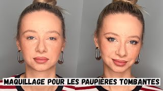 Paupières tombantes quelques astuces pour se maquiller les yeux [upl. by Nich]