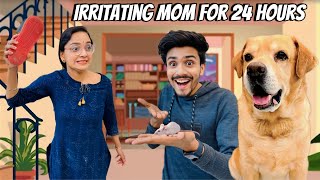 Irritating Mom For 24 Hours  Leo vs Mouse  Anant Rastogi [upl. by Ellebanna771]