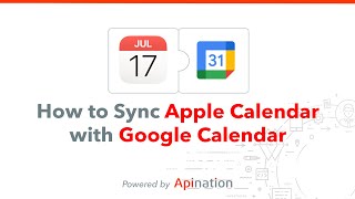 How to Sync Apple Calendar with Google Calendar  Import to your Mac or end iCal to Google Calendar [upl. by Malcolm]