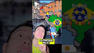 CUANTAS MEDALLAS OLÍMPICAS TIENE CADA PAÍS DE LATINOAMÉRICA🏅😱🌚💀short sabiasque curiosidades [upl. by Aihsenet400]