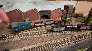 Hornby TT120 Class 08 Inglenookstyle Shunting Challenge model train [upl. by Wolram22]